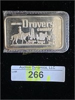 Drovers Country, 1oz Silver Bar
