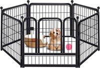 24 Dog Playpen  Indoor/Camping Use  6 Panels