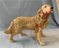 Year Of The dog signed  porcelain Golden Retriever