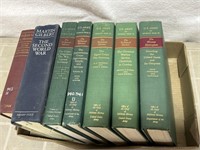 Assorted WWII US Army hardcover books