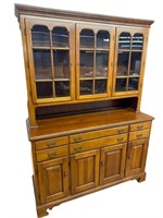 Duckloe Sideboard w  China Cabinet Hutch Top