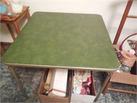 Folding Card Table