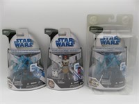 Star Wars The Clone Wars Hasbro Figure Lot (3)