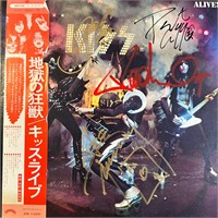 KISS Autographed Album Cover