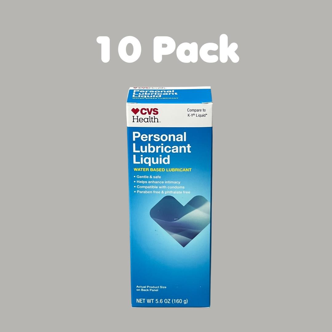 CVS HEALTH 10 Pack Personal Lubricant Water-Based