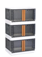 HAIXIN Storage Bins with Lids - Collapsible Storag