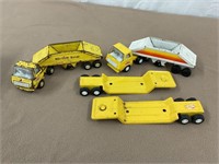 Vintage Tonka dump truck with attachments