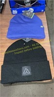 2 ct Alpine Stocking Caps, Black & Blue