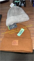 2 ct Grey Alpine Hat, Brown Alpine Hat