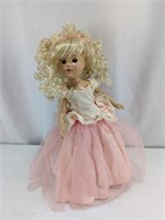 Vintage Blonde Doll w/ Removable Hair