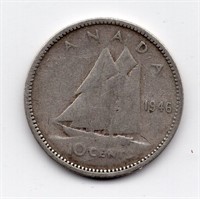 1946 Canada 10 Cents