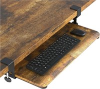 BONTEC Keyboard Tray Under Desk, Pull Out Keyboard