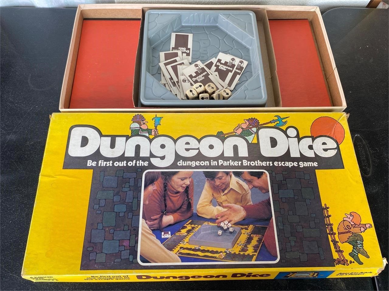 Vintage Dungeon Dice Game