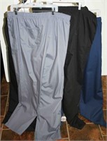 (4) Landau Men's Work Wear/Scrub Pants, Size XL