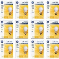 Ge 53 Watt, Soft White Bulbs (12 Bulbs Total)