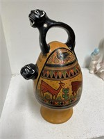 Vintage Cusco Peru Terracotta Chincha JUG