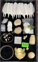 Assorted jewelry items & misc.