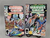 2 - 1980's The Marvel Saga comics