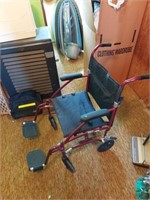 Fly-rite transport chair