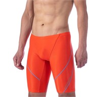 3XL MY KILOMETRE Mens Solid Swim Jammers Endurance