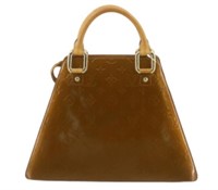 Louis Vuitton Bronze Verni Handbag