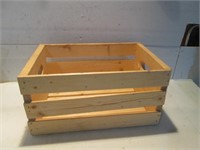 NEW HAND MADE WOODEN CRATE