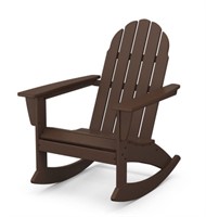 Vineyard Adirondack Rocking Chair and side table
