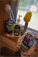Dish Soap, Hand Soap, and Scrubbers