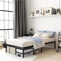 Miocasa Metal Platform Bed Frame Twin Size Heavy