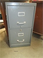 Flex Steel 2 Drawer File Cabinet