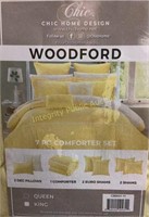 Chic Home Design Woodford Comforter Set King