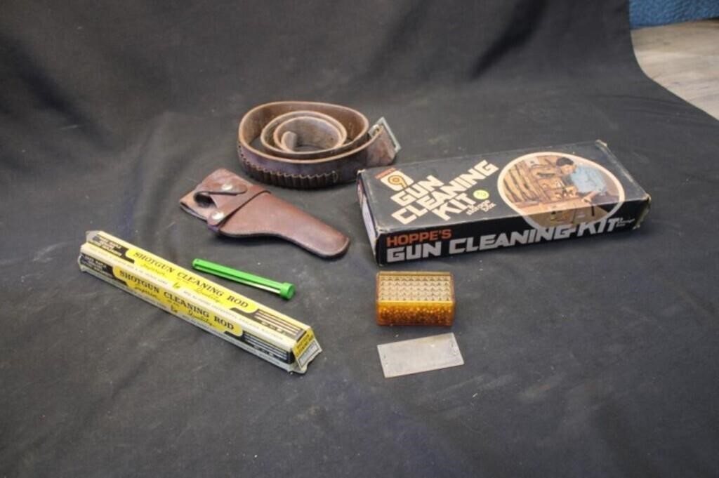 Belt Holster, BBs, Cleaning Kits