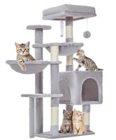 Taoqimiao Cat Tree, 39.4-inch Cat Tower