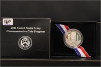 2011 U.S. ARMY COMMEMORATIVE HALF DOLLAR COIN