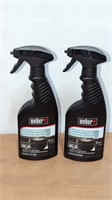 2 New Weber Exterior Grill Cleaner