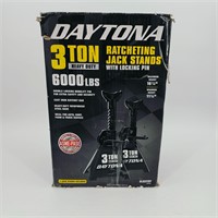 Daytona 3 Ton Ratcheting Jack Stands