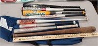 Assorted Baseball Bats