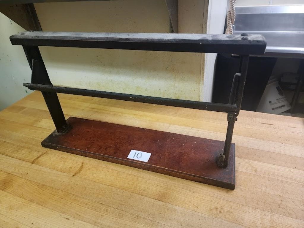 OLD FASHIONED PAPER CUTTER 20"