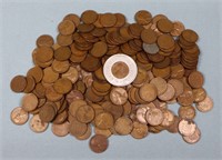 (240) Lincoln Head Wheat Cents