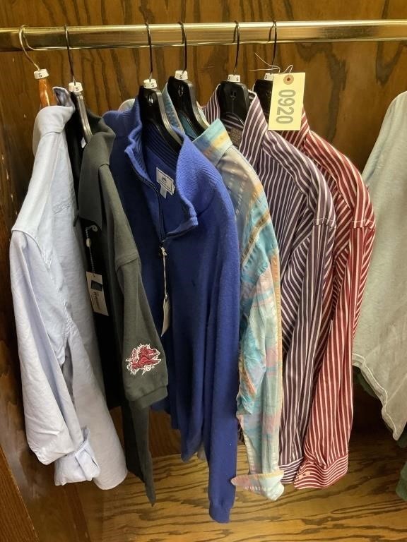 GROUP OF 6 MENS SHIRTS SIZE SMALL