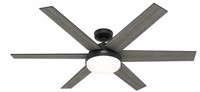 Millington 60 In. Indoor Matte Black Ceiling Fan