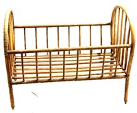 Antique Hand Made Baby Crib