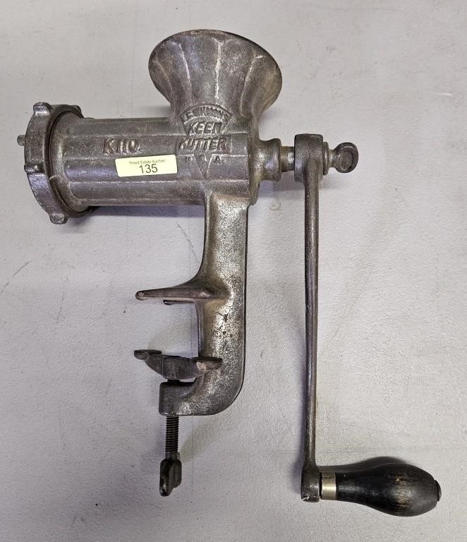 VINTAGE KEEN KUTTER K110 MEAT GRINDER