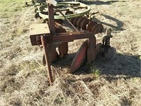 Vintage two-row bottom plow