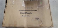 Black Gym mat