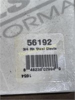 NOS RH Steel Clevis 1/2 56192