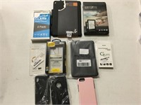 ASSORTED CELLPHONE & TABLET ACCESSORIES