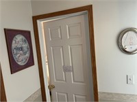 2 FRAMED PICTURES IN HALLWAY