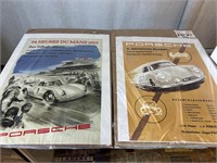 2pc Porsche Posters