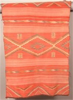 Antique, Transitional Era Navaho Textile, Edge Wor